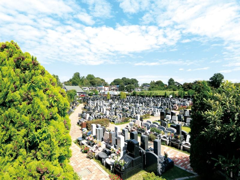 メモリアルパーク川口山王の霊園風景