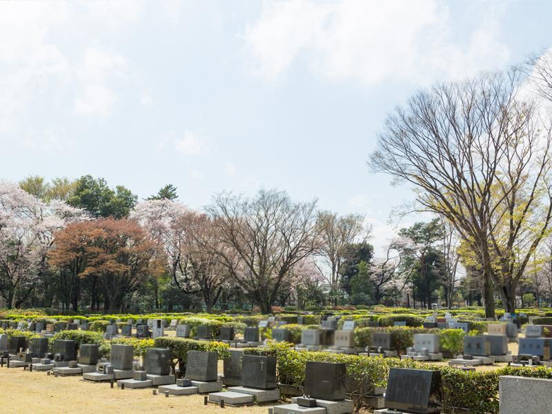 都立 小平霊園 一般墓 芝生埋蔵施設