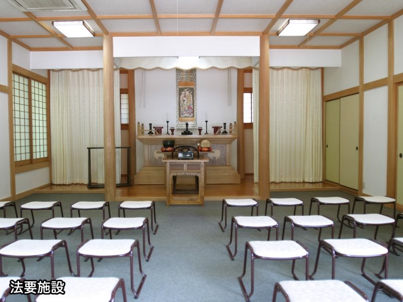 所沢緑の森霊園の法要施設