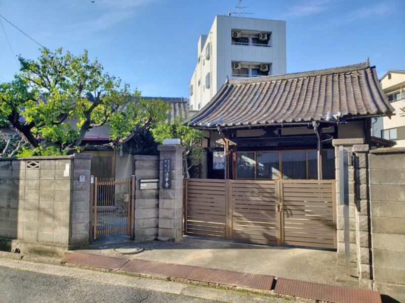 法華寺 のうこつぼ