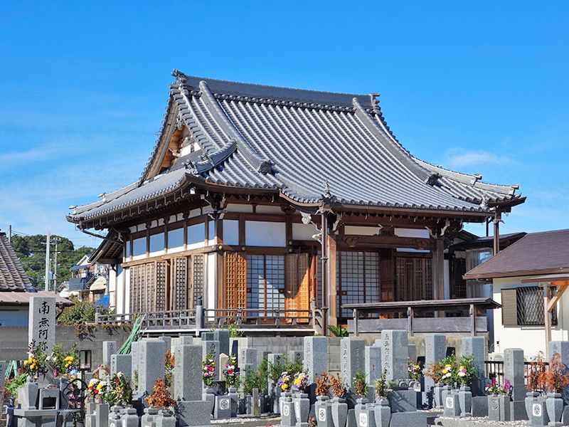 真乗寺墓地