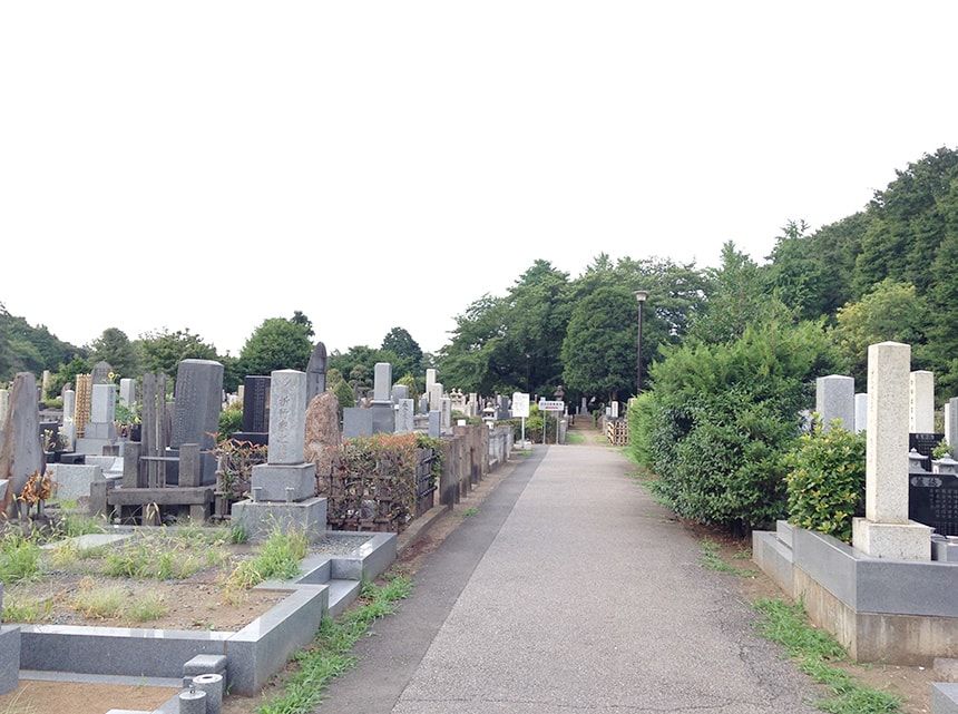 染井霊園9