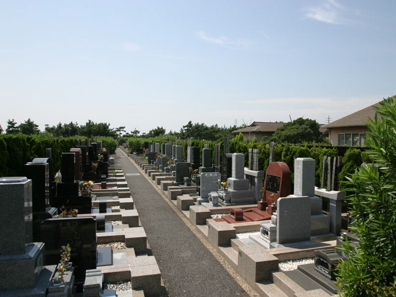 習志野市営海浜霊園の墓域