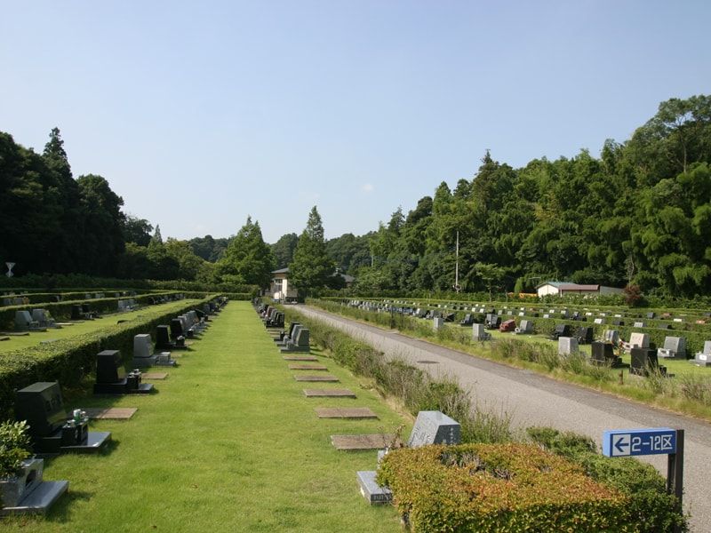 松戸市営白井聖地公園の墓域