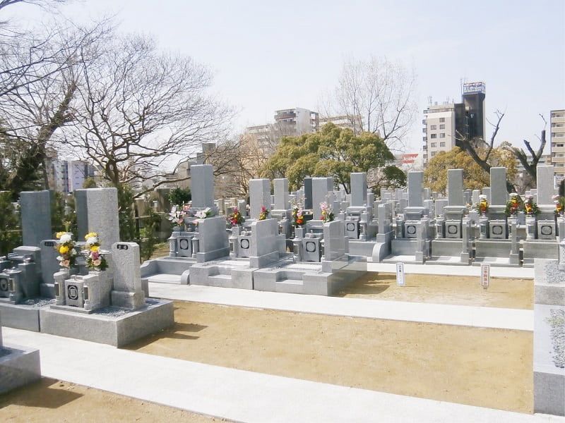 浄春寺夕陽苑のお墓雰囲気