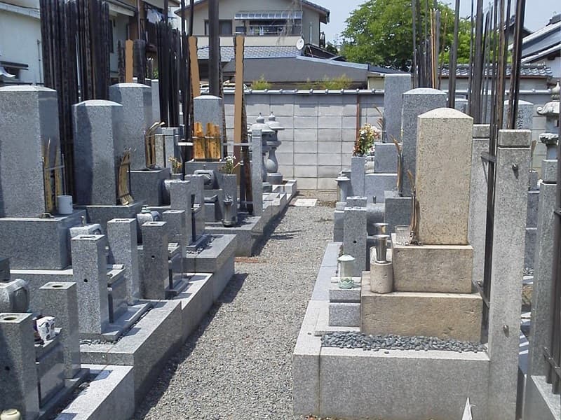 慈詮院墓苑のお墓雰囲気