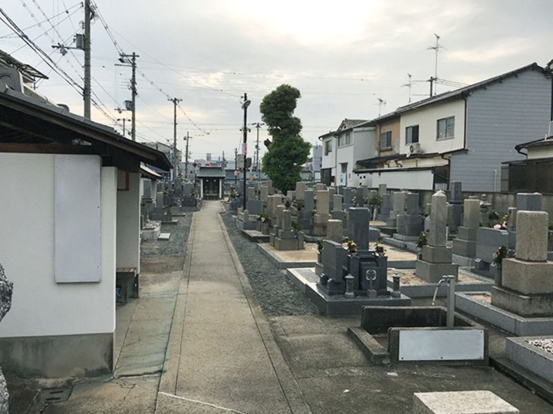 旧住道共同墓地