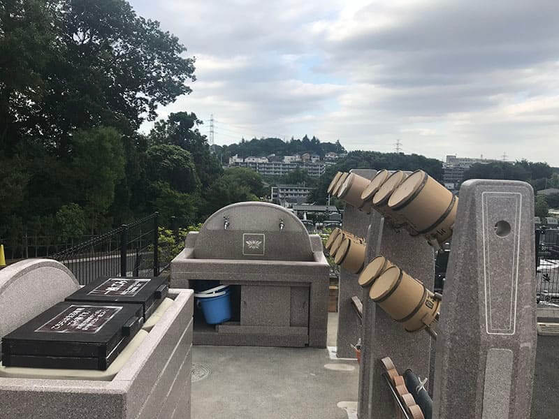 川崎清風霊園水汲み場