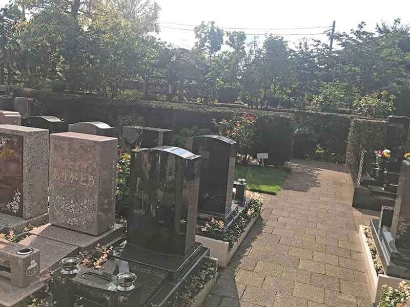 練馬ねむの木ガーデン墓石雰囲気