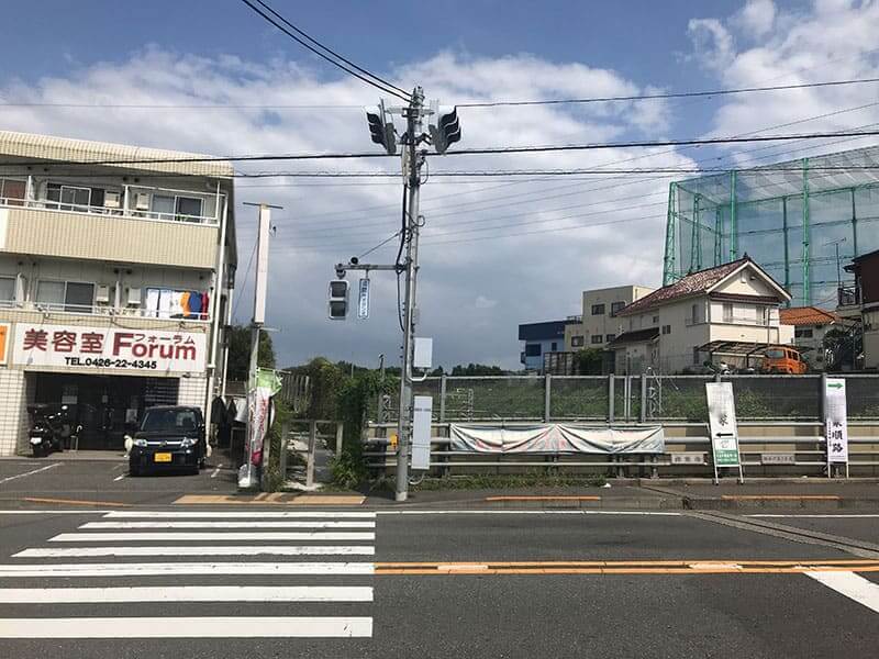 メモリアルガーデン山田までの道