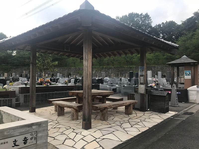 町田いずみ浄苑フォレストパーク休憩スペース