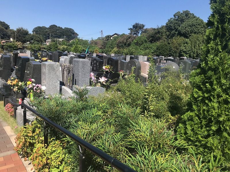 メモリアルパーク川口山王 お墓の建立例