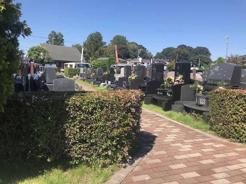 メモリアルパーク川口山王 墓石の建立例