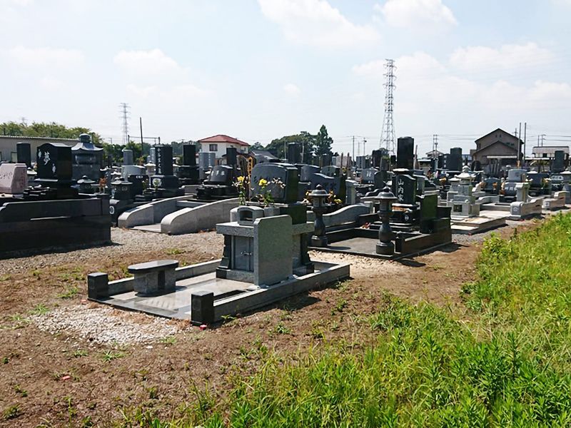 下野市柴南霊園墓地