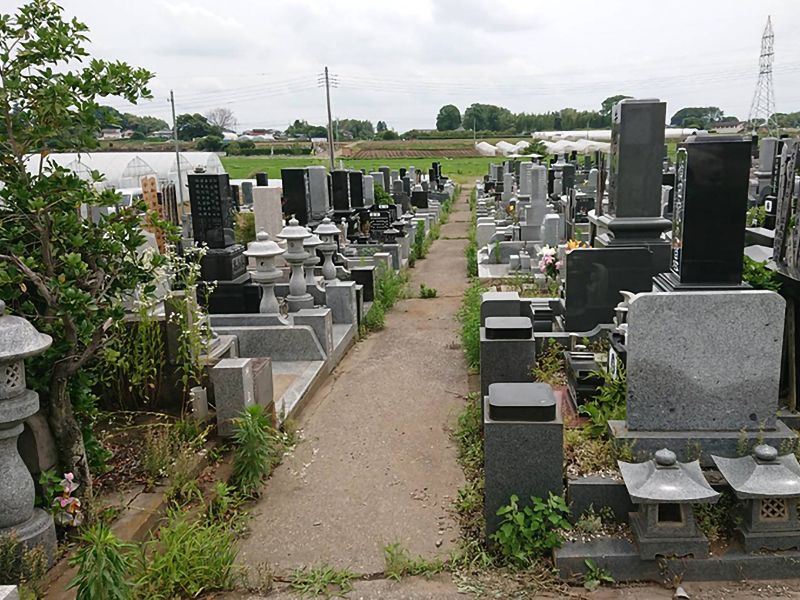 下野市三昧場墓地
