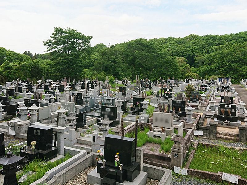 常陸大宮市営 若林霊園