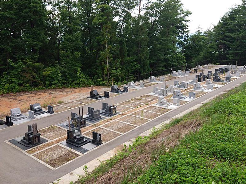 喜多方市営 上ノ山墓地公園