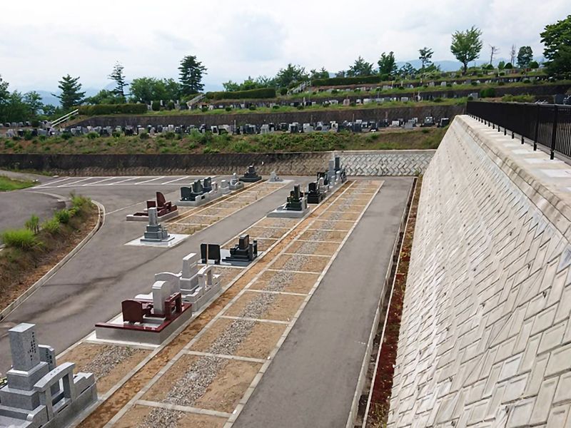 喜多方市営 上ノ山墓地公園