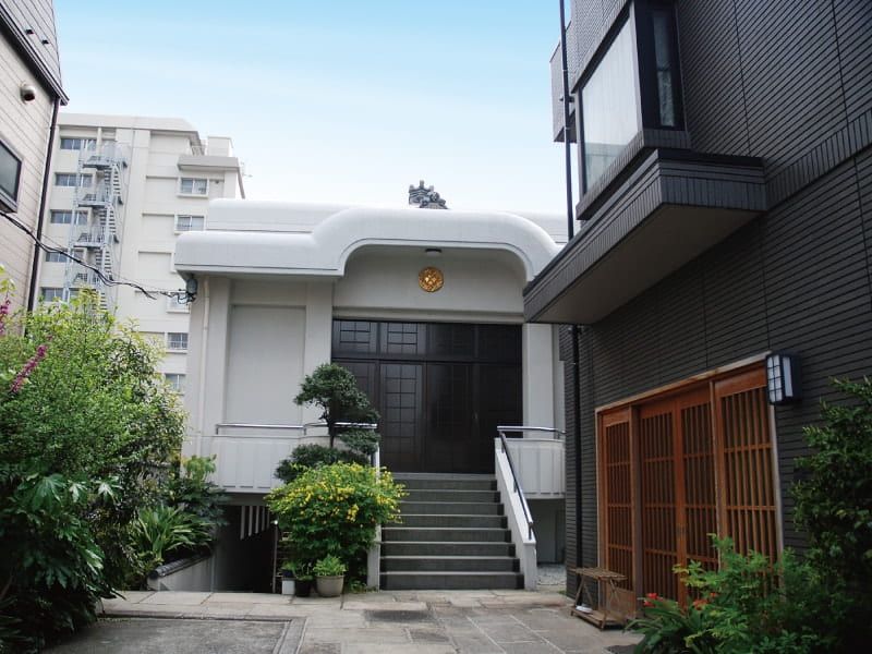 長巌寺の入口