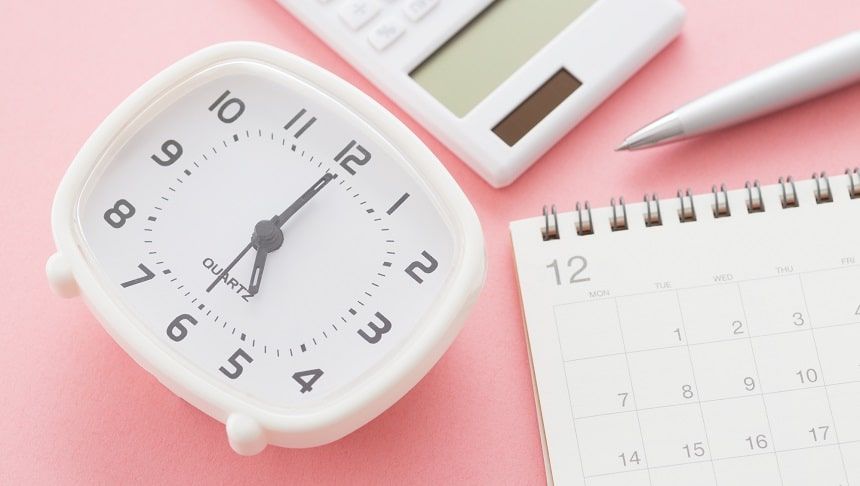 時計とカレンダーと電卓