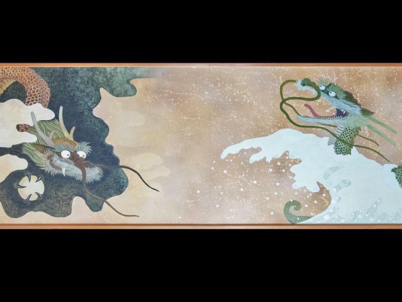 天井絵の装飾