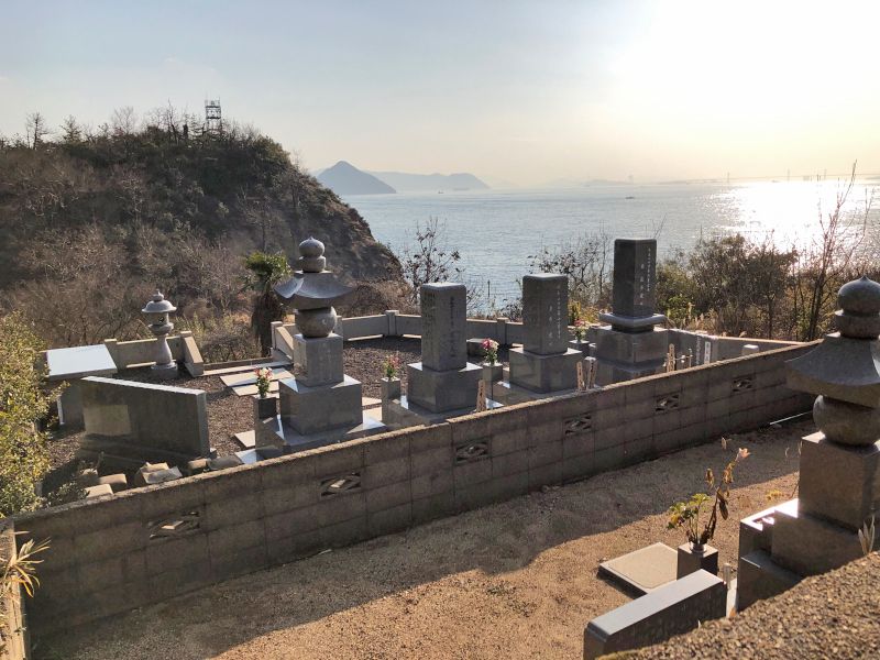 玉野市営 向日比山見墓地