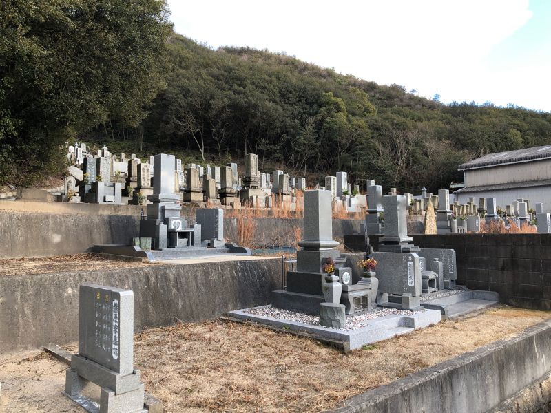 玉野市営 渋川一号墓地