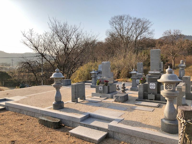 玉野市営 山田無動院墓地