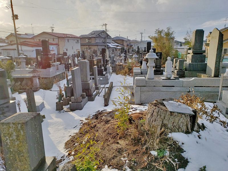 門脇四番谷地墓地