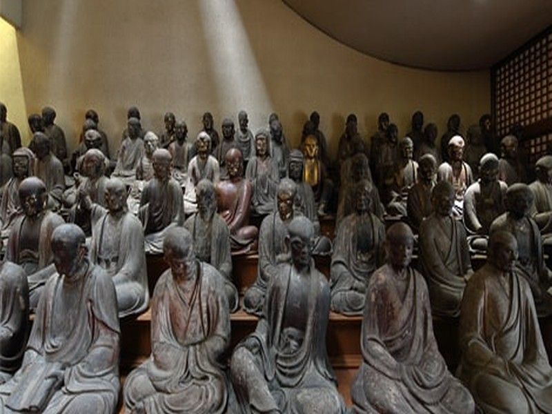 天恩山 五百羅漢寺 目黒霊廟　東京都重要文化財に指定されている羅漢像