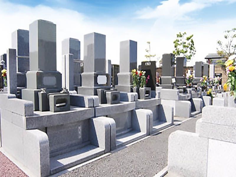 さくらメモリアルパーク　区画整理された墓域