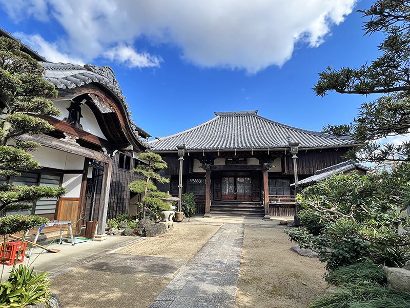 眞台寺 のうこつぼ