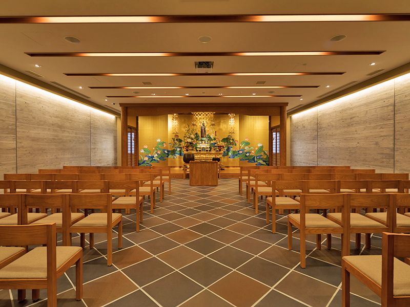 葬儀場 蓮光堂　葬儀も執行できます。