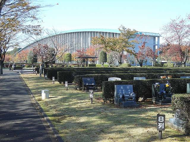 さいたま市営霊園 思い出の里　日当たりの良い墓域