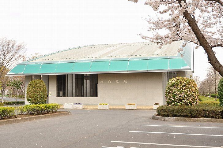 さいたま市営霊園 思い出の里　屋内墓地建物の様子