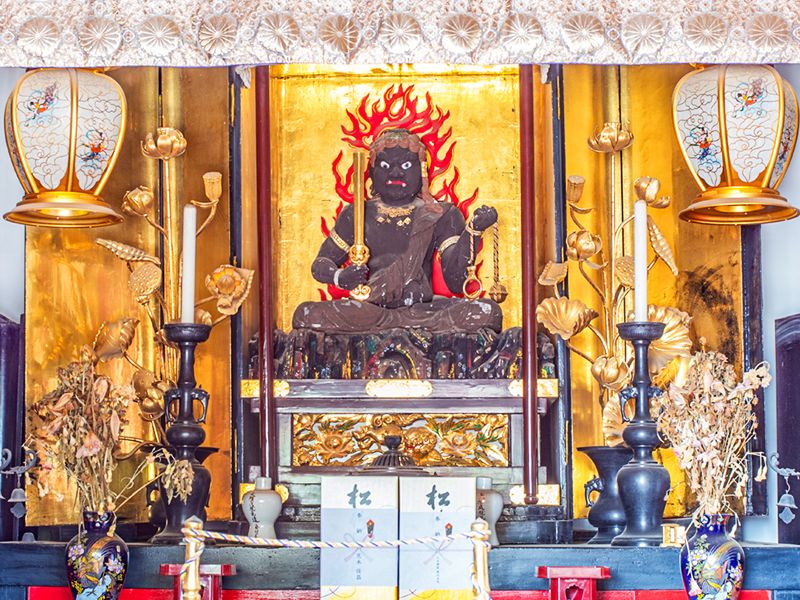 不動明王の祭壇