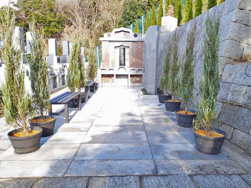 寿光墓苑・自然葬墓（樹木葬墓）