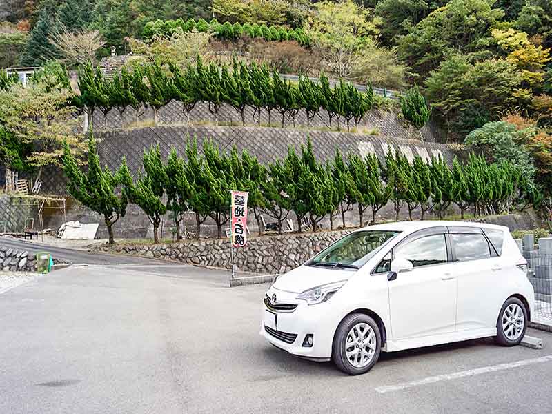 やすらぎ霊園 鹿野苑　駐車スペース