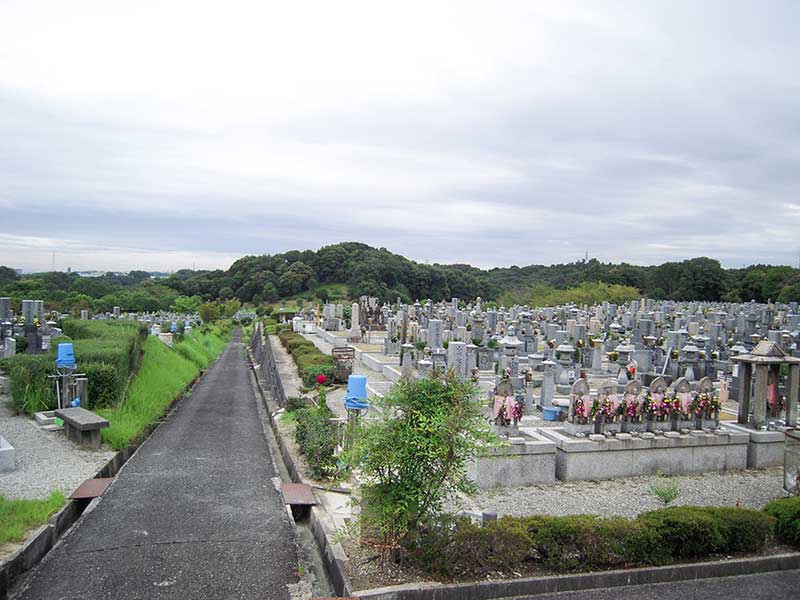 堺市営 堺公園墓地（鉢ヶ峯公園墓地）　豊かな自然の公園墓地