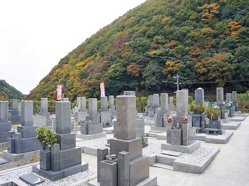 やすらぎ霊園 鹿野苑　手入れされた墓域