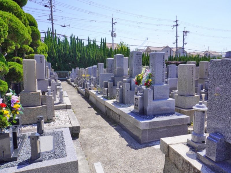 高槻市 高川田墓地