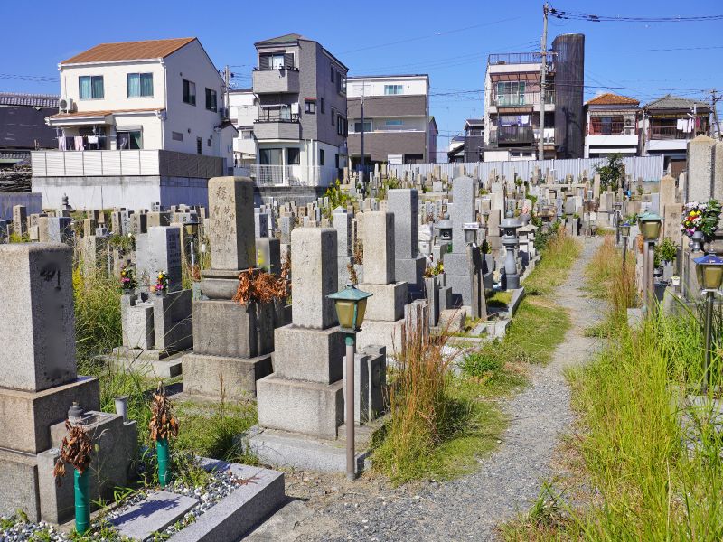 吹田市有 川面墓地
