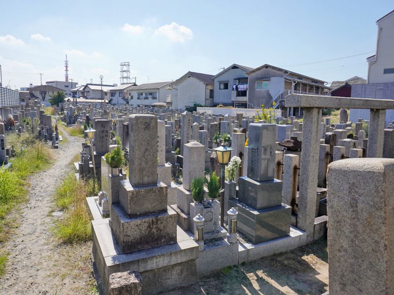 吹田市有 川面墓地