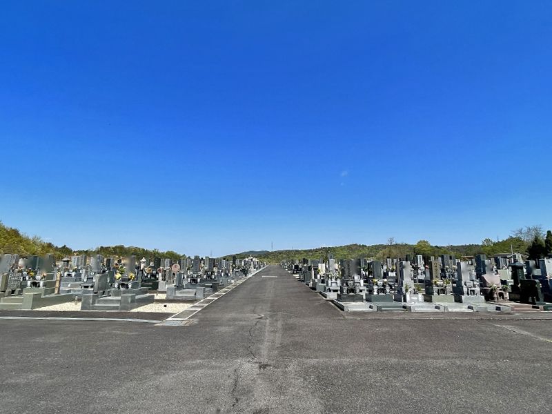 達磨霊園 園内はバリアフリー設計