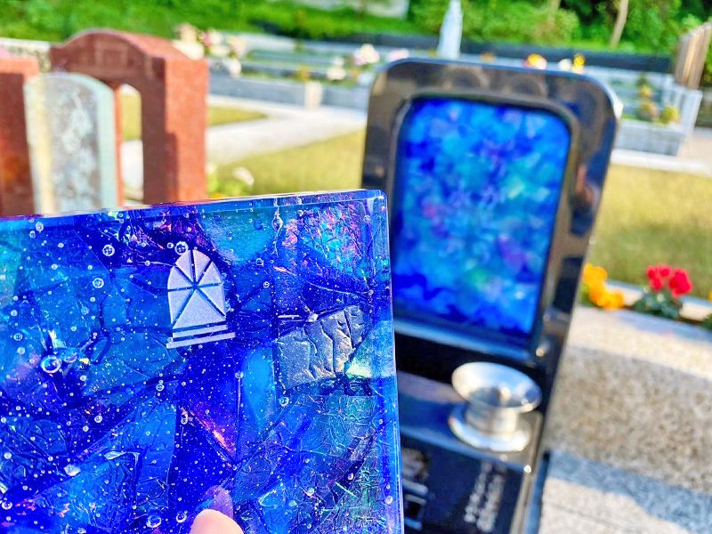 八王子高尾「光とガラスの花壇墓地」花ごころ