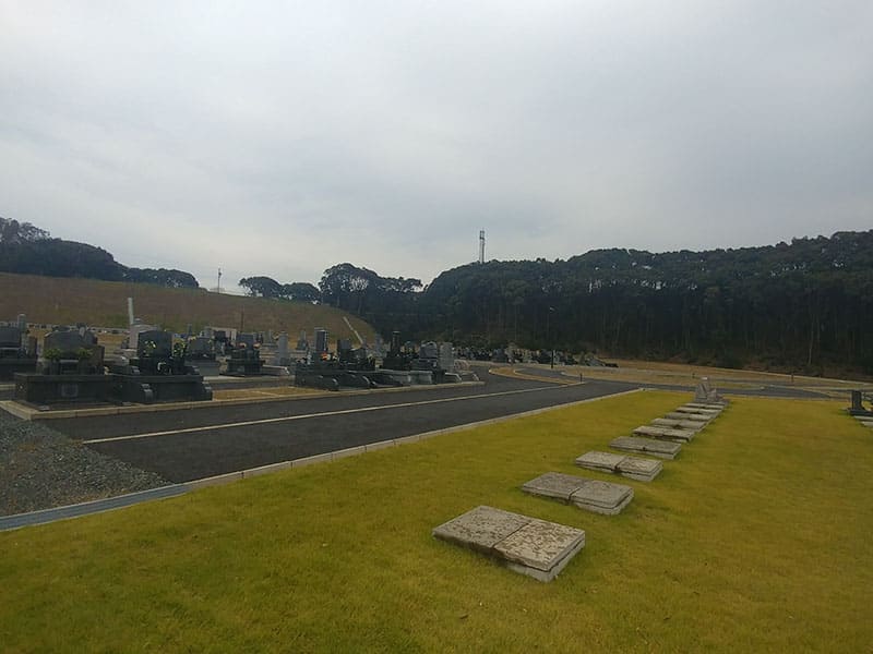 袋井市夢の丘墓園の全体区画2