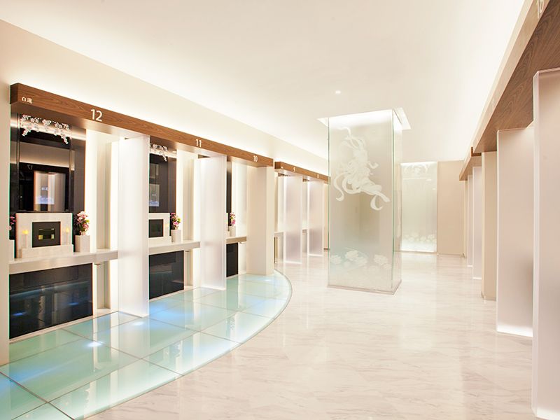 万松寺納骨堂「逢恩閣」「白龍館 彩蓮」「水晶殿」「天聚閣」