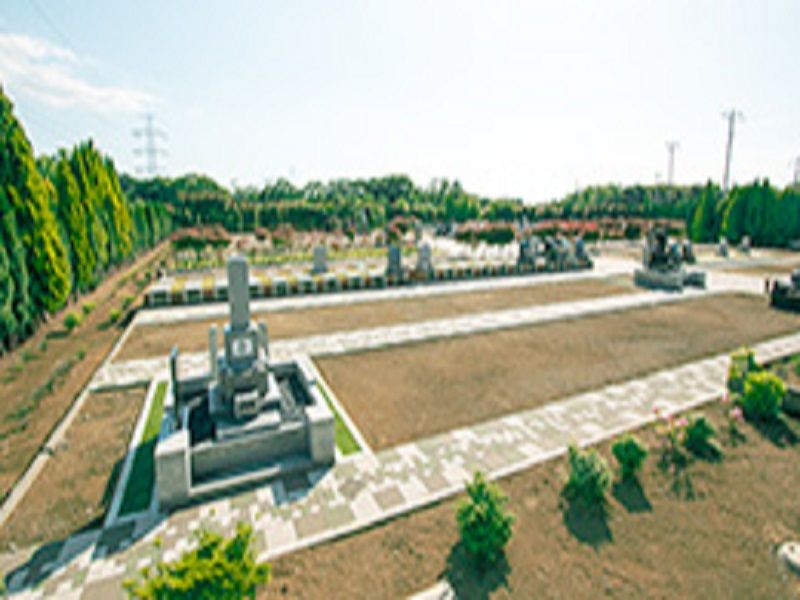 市原うぐいす公苑の区画イメージ