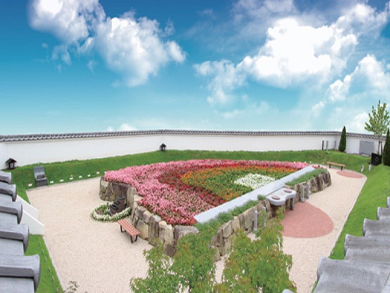 彩の園 三心苑　園内の花壇