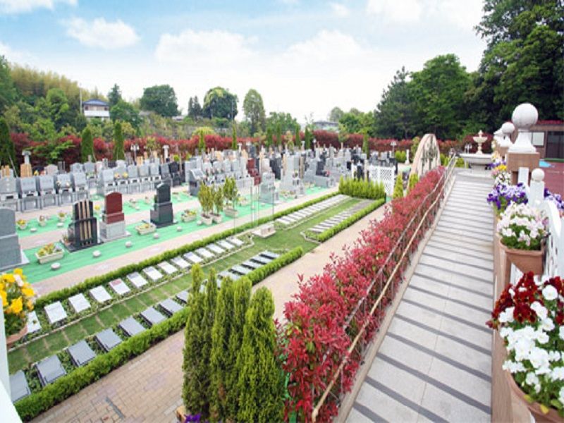 川口さくら霊園の園内風景①